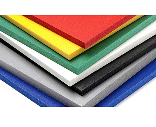 PVC Foam Board Sheet (Celtec) - Black - 24 IN x 24 IN x 3 MM Thick