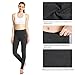 BALEAF Leggings for Women with Pockets Tummy Control Compression Workout Athletic Running High Waisted Yoga Pants Charcoal S
