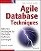 Agile Database Techniques: Effective Strategies for the Agile Software Developer