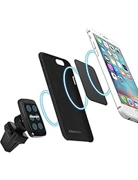 Soporte de coche o, getron Air ventilación Soporte magnético para coche universal Teléfono Celular Cuna Soporte para teléfonos inteligentes incluyendo iPhone 7 Plus 6S 6 se Galaxy S8 S7 edge note 5 4 LG G5 G4 Nexus 5 X 6P más negro