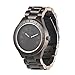 MUJUZE Wood Watch,BIOSTON Natural Handmade 47.5mm Size Sandalwood Quartz Wooden Wrist Watches Men with Luminous Pointer