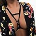 Goodtrade8 Harness Bra,Clearance!! Sexy Women Ladies Hollow Strappy Bra Cage Crop Top Bustier Tops (L, Black)