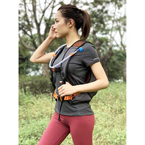 Chameleon Hydration Backpack Pack – Perfect Camel Bag for Running, Cycling and Hiking – 2L Water Bladder Included - Thumbnail 6