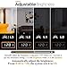 Digital Alarm Clock, MiCar Solid Wood Led Modern Desk Clock with 5.5