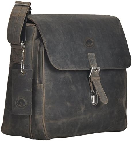 TONY'S BAGS - 15.6 inch laptop bag College Bag Office Bag in Vintage Leather
