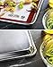 New Star Foodservice Commercial 18-Gauge Aluminum Sheet Pan and Silicone Baking Mat Set, 15 x 21 inch (Two-Thirds Size)