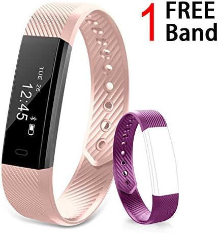 NavTour Fitness Tracker, Fitness Watch,Smart Replacement Wristband Waterproof Watches with Sleep Monitor, Bluetooth Bracelet Pedometer for Android & iOS