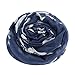 Bestpriceam Women Lady Chiffon Butterfly Print Neck Shawl Scarf Scarves Wrap Stole (Navy)