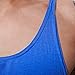 Manstore Men's Blsnk Stringer Y Back Cotton Sport Tank Top P729 Dark Blue L