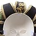 ZjpMask Volto Resin Music Jester Venetian Mask Masquerade Mardi Gras Wall Decorative Art Collection