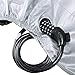 REEHUT Bike Cover Outdoor Waterproof, Bicycle Covers Waterproof Bike Storage Bag Protection from All Weather Conditions for Mountain and Road Bikes - with Lock Hole