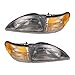 QP F2061/2/3/4-a Ford Mustang excludes Cobra Passenger/Driver Lamp Assembly Headlight 4-pc Set