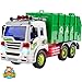 CifToys Friction Powered Car Garbage Truck Toy for Toddlers | Cool Trash Truck Game for Toddlers, 3+|Big, With Lights and Sound Effects | Kids’ Rubbish Collection Push and Go Toy