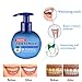 Strengthening Stain Removal Gel Toothpaste Teeth Whitening Toothpaste Fight Bleeding Gums White Toothpaste, Natural, Vegan, Paraben-Free, Anti-Cavity, Pump Packaging (Blueberry)