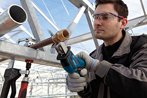 Bosch Professional GSA 10.8V-14 Akku-Säbelsäge (2x2, 0 Ah Akku, 2 Sägeblätter, Schnitttiefe in Holz 65mm, 12V, L-BOXX… – Bild 5