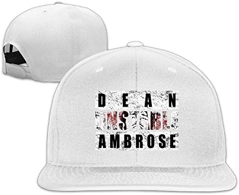 HIITOOP Mr.Money Wrestler Baseball Cap Hip-Hop Style White