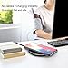 UGpine Type C Wireless Charger,Qi Wireless Charging Pad Fast Charge for Samsung Galaxy Note 8 S8 S8 Plus S7 S7 Edge Note 5 S6 Edge Plus and Standard Charge for Apple iPhone X/8/8 Plus