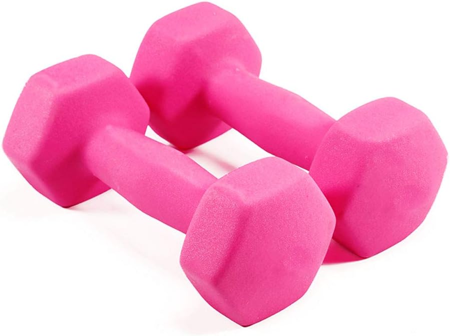 Dumbbell Fitness Dumbbells Barbell Lifting Small Dumbbell Ladies A Pair of Thin Arms Fitness Sports Equipment Home Beginners Men's Asian Bell 2kg，3kg，4kg，6kg Dumbbell Dumbbells Barbell Lifting