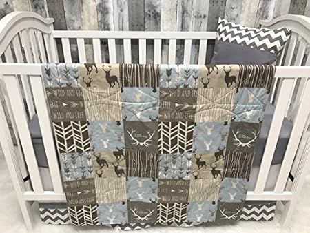 deer crib bedding