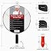 Chefast Splatter Screen Set: 13 Inches Stainless Steel Oil Splash Guard, Grill and Cooking Pan Scrapers, and Silicone Hot Handle Holder - Grease Screen for Frying Pans and Skillet