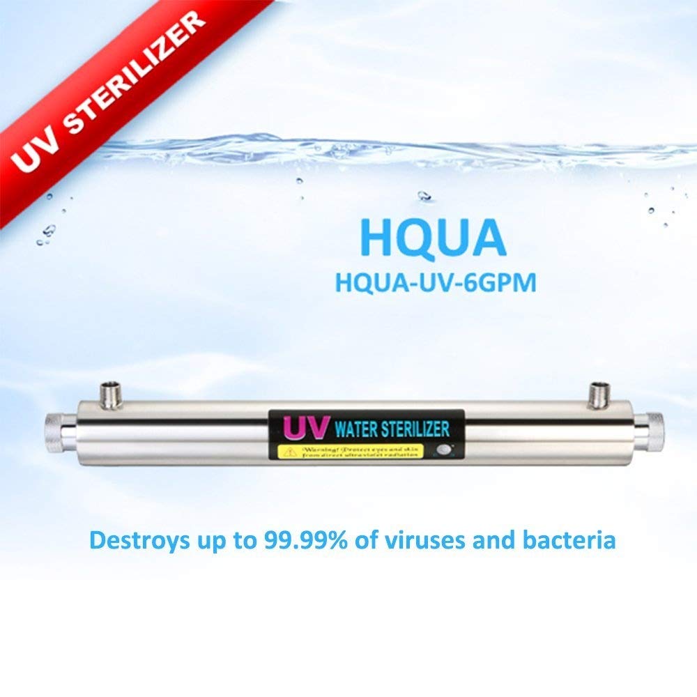 Ultraviolet Water Purifier Sterilizer Filter for Whole House Water