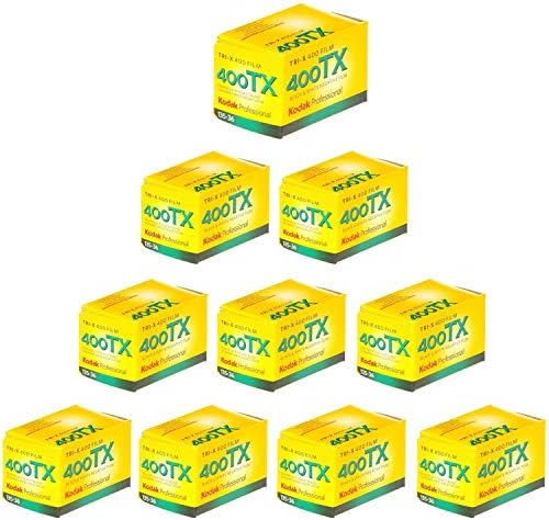 3 x Kodak Tri-x400 135-36 36mm Black and White Film - 10 Pack