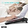 HAVIT-Laptop-Cooling-Fan-Portable-Cooling-Pad-with-5-Quiet-Fans-and-2-USB-Ports-for-Up-to-17-Laptops-F2068-BlackRed HAVIT Laptop Cooling Fan, Portable Cooling Pad with 5 Quiet Fans and 2 USB Ports, Laptop cooler for Up to 17” Laptops…