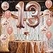 KatchOn, Rose Gold 13 Balloon Numbers - Giant, 40 Inch | 13th Birthday Decorations for Girls | 13 Rose Gold Balloons for 13 Birthday Decorations for Girls | Rose Gold Number 13 Balloons for Birthdays
