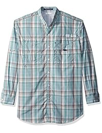 Columbia Men 's Super bonehead Classic Big de manga larga camisa