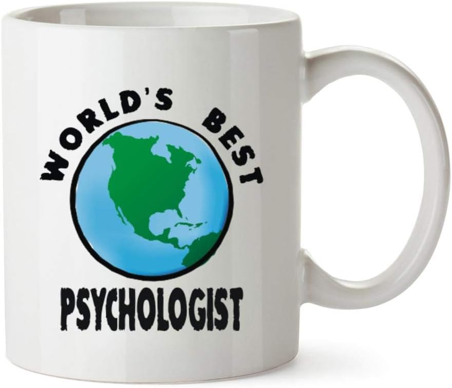 WORLD'S BEST Psychologist globe Mug