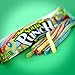 Sour Punch Straws, Rainbow Flavors, Sweet & Sour Sugar Coated Chewy Candy, 2oz Tray (12 Pack)