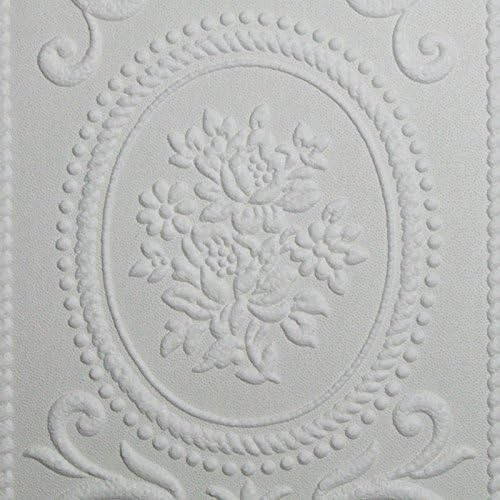Superfresco Paintable Cameo Stripe White Durable Wallpaper, 52 x 1000 cm - Image 4