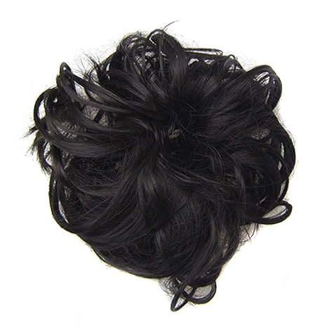 Belity Messy Style Bun Hair Scrunchies Wig Easy To Wear Curly Hair