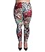 ZERDOCEAN Women's Plus Size Lightweight Printed Leggings for Summer style-003 2X