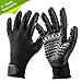 TWOPJ Pet Grooming Gloves, Pet Hair Removal Gentle Deshedding Brush Massage Tool with Adjustable Wrist Strap for Long and Short Hair Dogs, Cats, Horse -1 Pair
