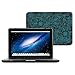 GMYLE Hard Case Print Frosted for MacBook Pro 13 inch with Retina display (Model: A1425 and A1502) - Squama Grey Paisley Pattern Rubber Coated Hard Cover (Not Fit for Macbook Pro 13 inch A1278)