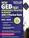New GED® Test Strategies, Practice, and Review with 2 Practice Tests: Book + Online â€