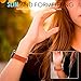MoKo Band Compatible with Samsung Gear S2 Classic/Galaxy Watch 42mm, Soft Silicone Watch Strap Fit Garmin Vivoactive 3/Gear S2 Classic SM-R732/R735/Ticwatch 2/Gear Sport SM-R600 Smartwatch, Orange