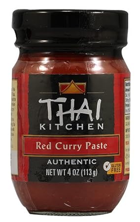 Amazon.com: Thai Kitchen Red Curry Paste - 4 fl oz: Health & Personal Care