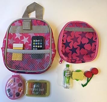 american girl backpack and lunchbox