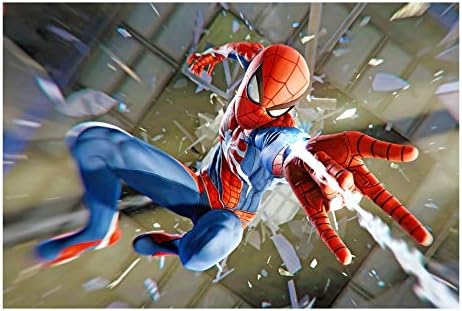 YUBAIBA Wooden Puzzles, Spider-Man Puzzles, Adult Decompression Toys, Large Jigsaw Puzzles, Children's Educational Toys, 300/500/1000 Pieces, Send Big Pictures (Size : 300)