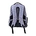 Large Stylish Grey Baby Diaper Bag Backpack, Multi-Function Travel Backpack, with Changing Pad, Stroller Straps & Hooks Lots of Pockets with Insulated Pocket for Bottles