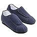 Adjustable Comfortable Health Slippers, Ladies (8-9), Navy