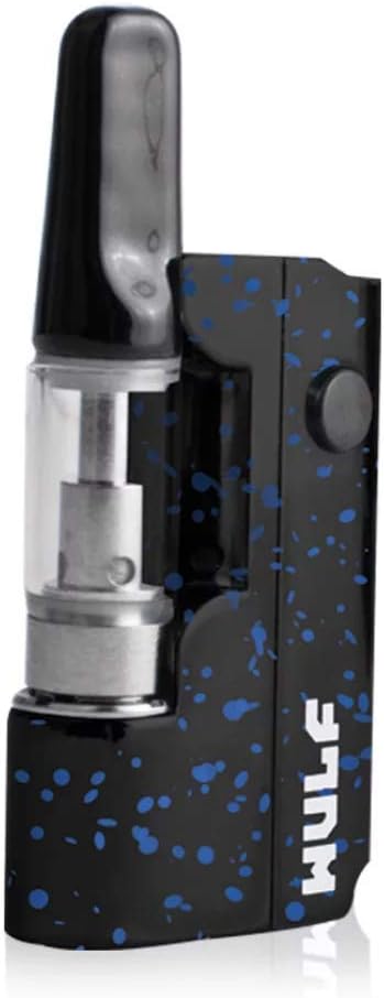 Wulf Mods Micro Plus+ 4-Temp Portable Cartridge Battery (Black/Blue Splatter)
