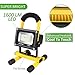 Ustellar 1600LM 20W LED Work Light (150W Equivalent), Waterproof Portable LED Flood Lights, Stand Industrial Working Light for Construction Site, Workshop, 16ft/5M Cord with Plug, 6000K Daylight White