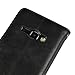 J1 (2016) Case, Galaxy Amp 2, Galaxy Express 3 Case, UrSpeedtekLive Luxury PU Leather Wallet Case Cover with Card Slots Flip Magnetic Closer & Kickstand for Samsung Galaxy J1 (2016) - Black