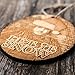 Ornament - Let it Snow - Raw Wood 4x3in