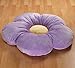 Heart to Heart Daisy Ultra Soft Boa Pillow Size: Small, Color: Purple