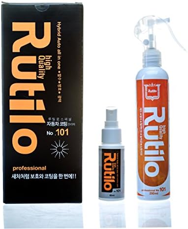 RUTILO | Rutilo No. 101 | Highly Enriched Professional Hybrid All-In-One Coating Special Care Agent for Automobiles [Volume : 250ml]