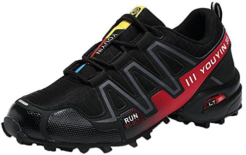 Sunyastor Men Hiking Sneakers,Winter Running Shoes Hiking Shoes Sneakers Athletic Outdoor Sports Walking Shoes